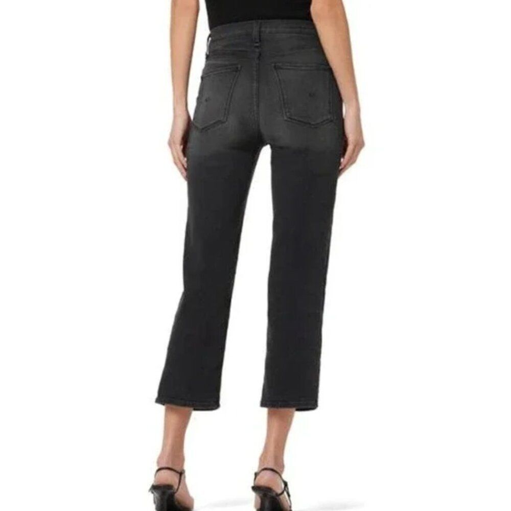 Hudson Noa Mid Rise Straight Crop Jeans in Twin Flame Size 31 NWOT - Picture 8 of 8